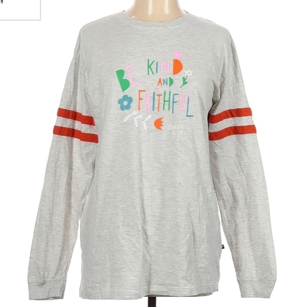 Pennant Sportswear "Be Kind And Faithful" Genesis 42:29 Long Sleeve Graphic Tee